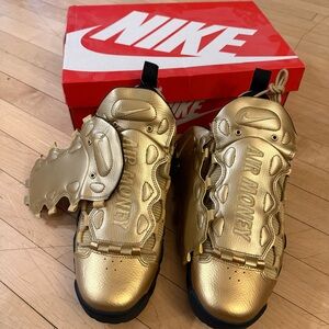 🏆 Nike Air More Money Metallic Gold AJ2998-700 Deadstock Size 10